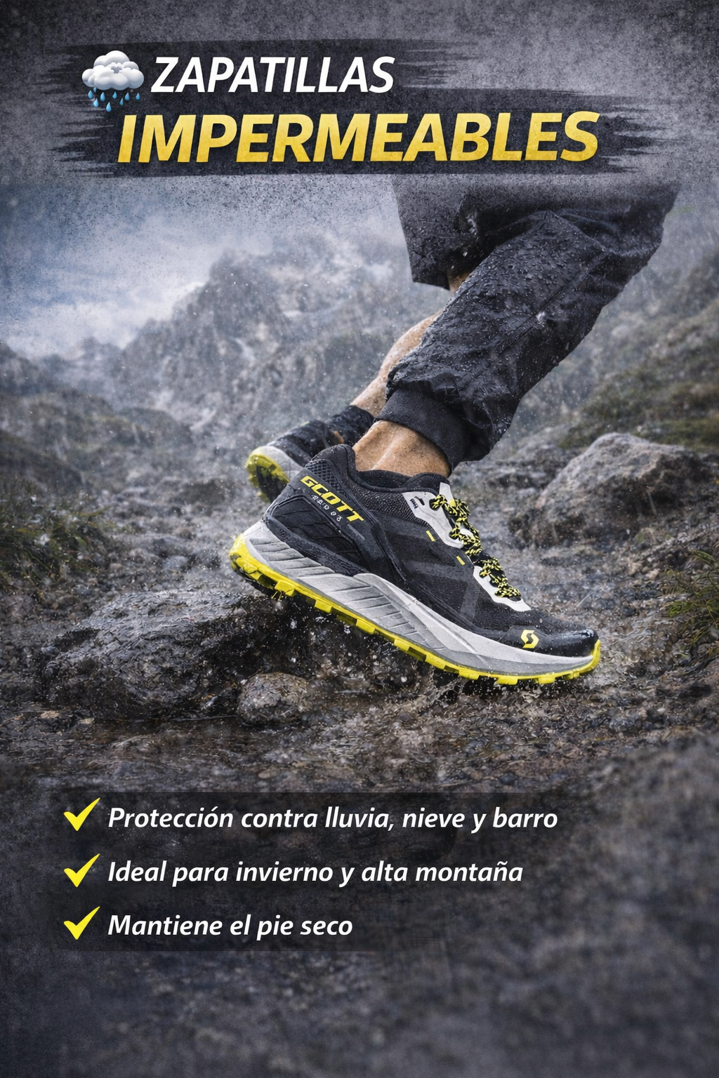 Zapatillas de trail running impermeables vs no impermeables: ¿cuál elegir?