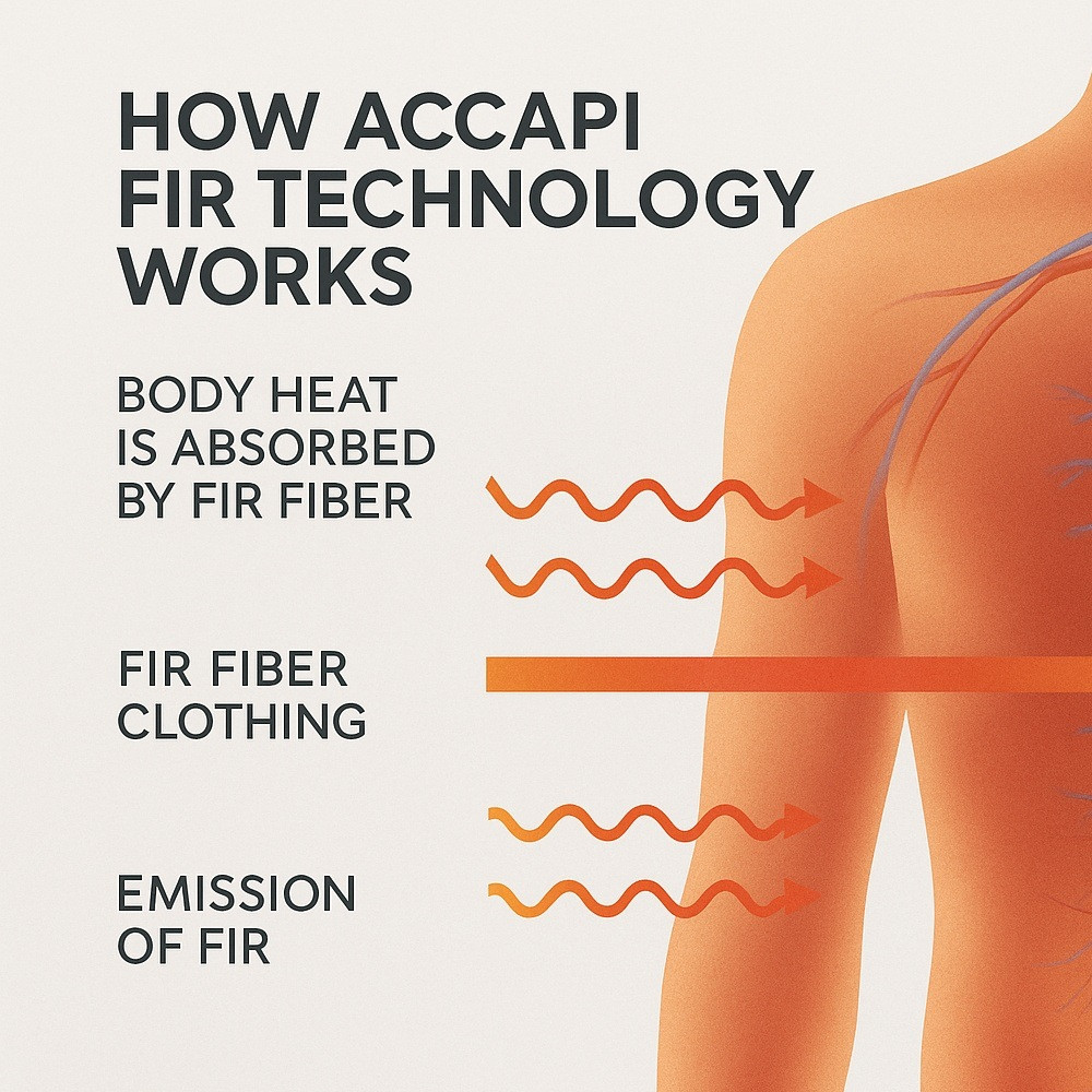 Accapi Bodyguard: FIR technology to protect and enhance your body before, during, and after effort